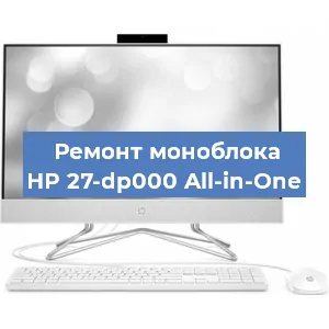 Замена термопасты на моноблоке HP 27-dp000 All-in-One в Нижнем Новгороде